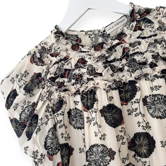 Ulla Johnson • Cassian Floral Cotton-Blend Midi Dress NWOT - Picture 13 of 15